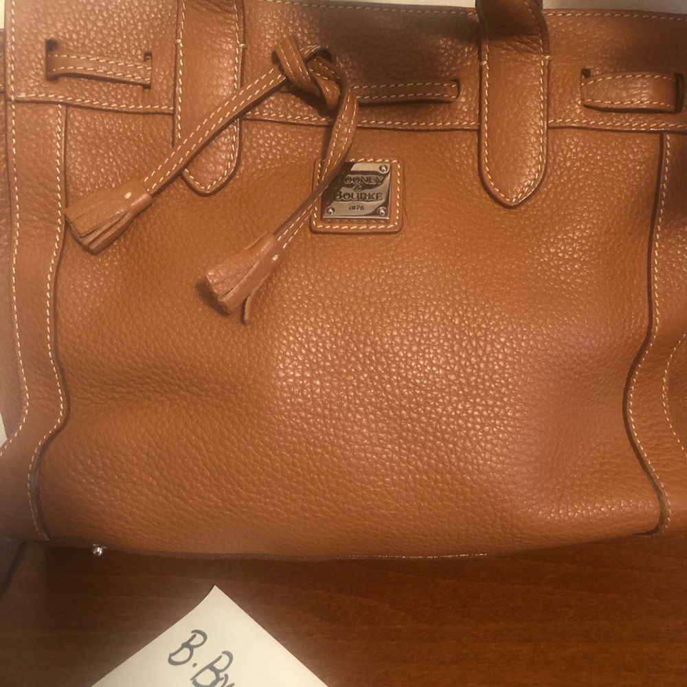 Dooney&bourke tote leather bag handbag purse